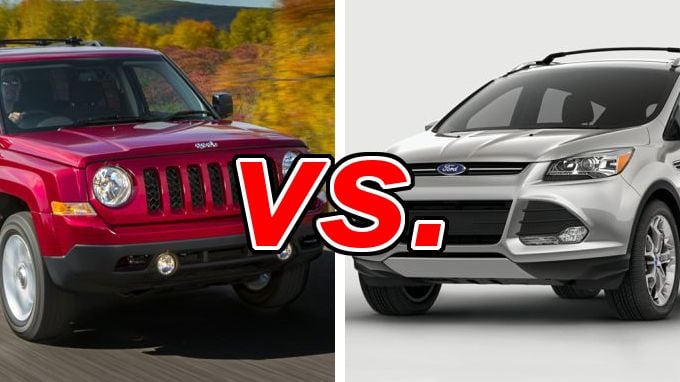 Ford escape hybrid vs. jeep patriot