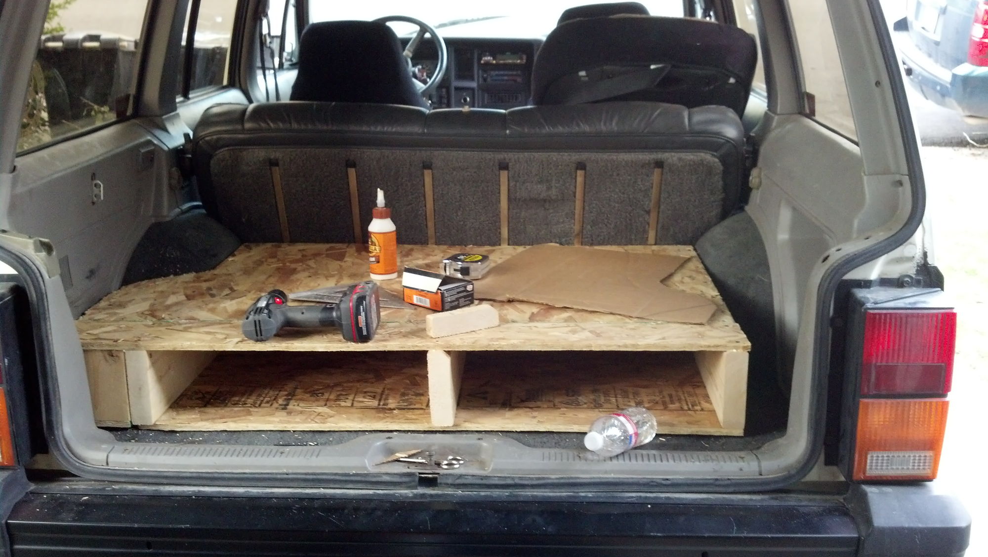 Jeep cherokee cargo storage box #5
