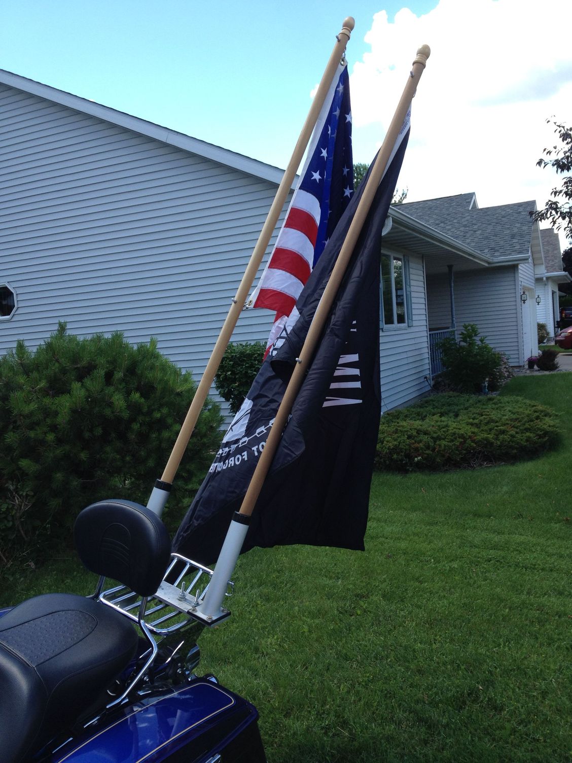 parade flag pole mount Harley Davidson Forums