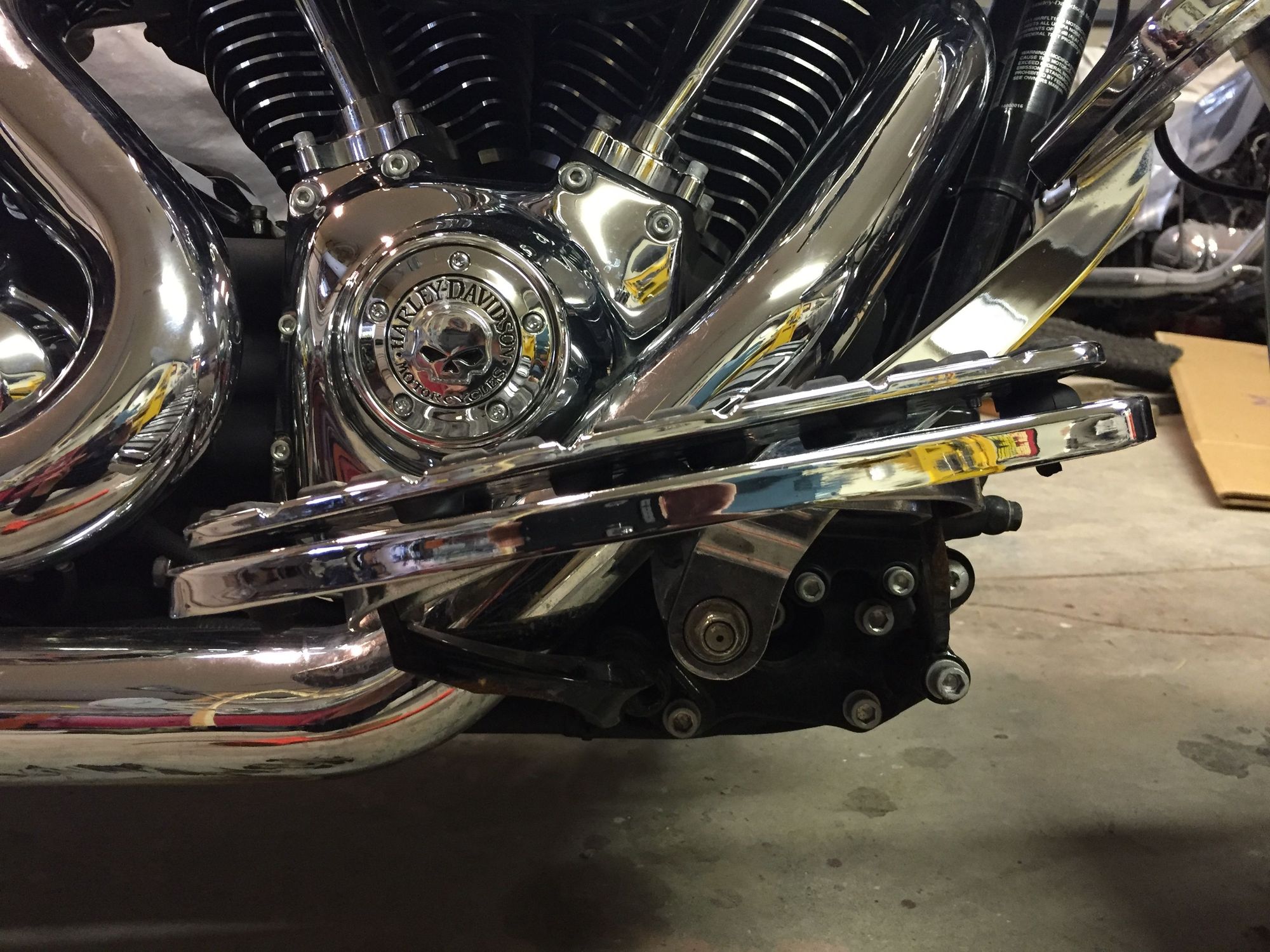 Tall Boys Footboard Lowering/Relocation Kit Harley Davidson Forums