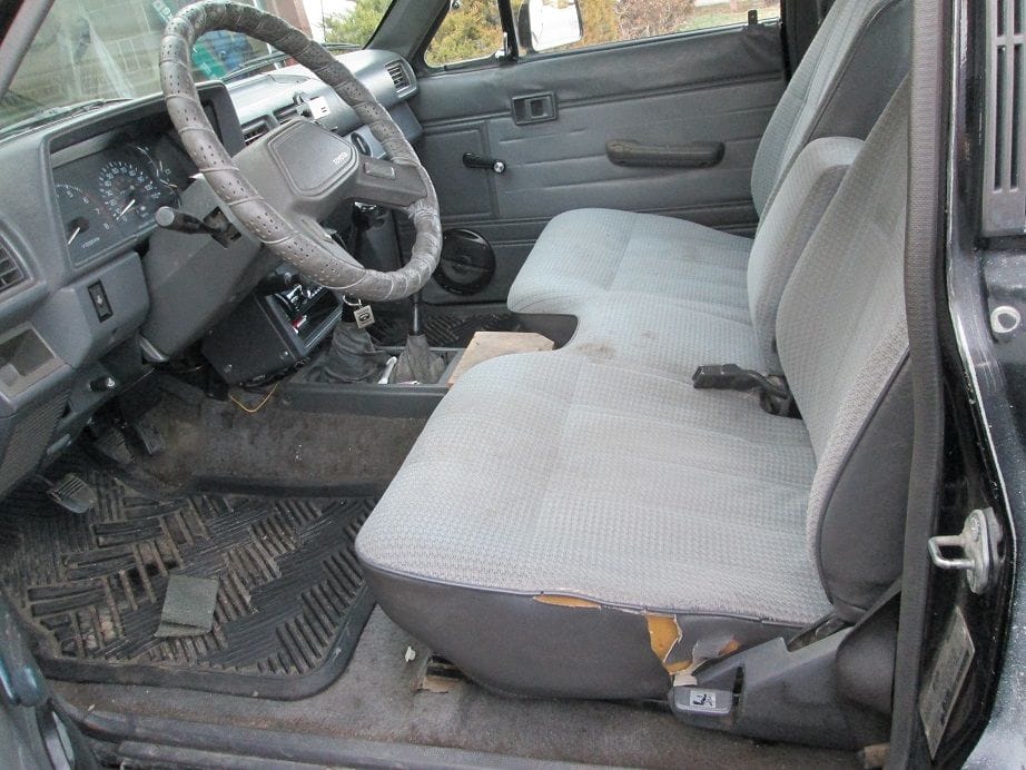 Bench seat to Bucket seats - YotaTech Forums