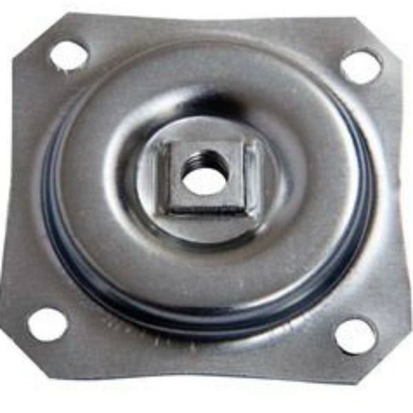 Rolling Coffee Table Built From Scrap, table leg top plate