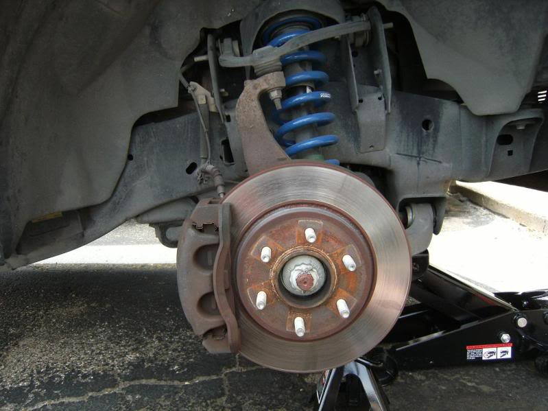 2006 Ford f150 rear rotor removal