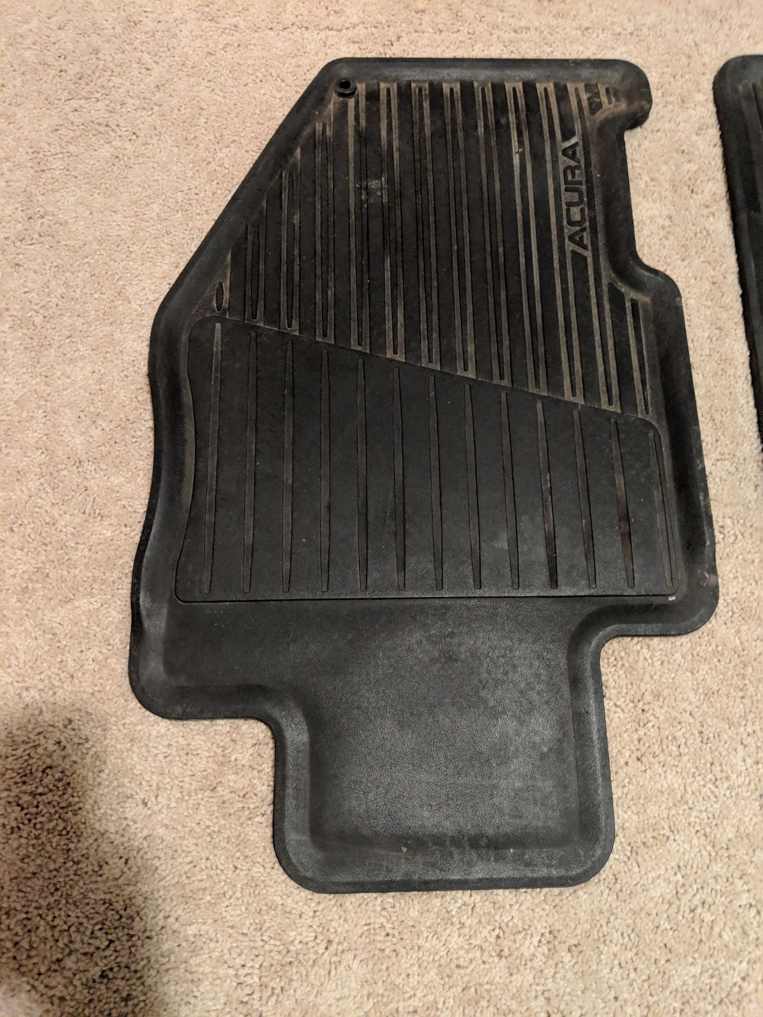 CLOSED 9903 Acura TL OEM Rubber Floor Mats AcuraZine Acura