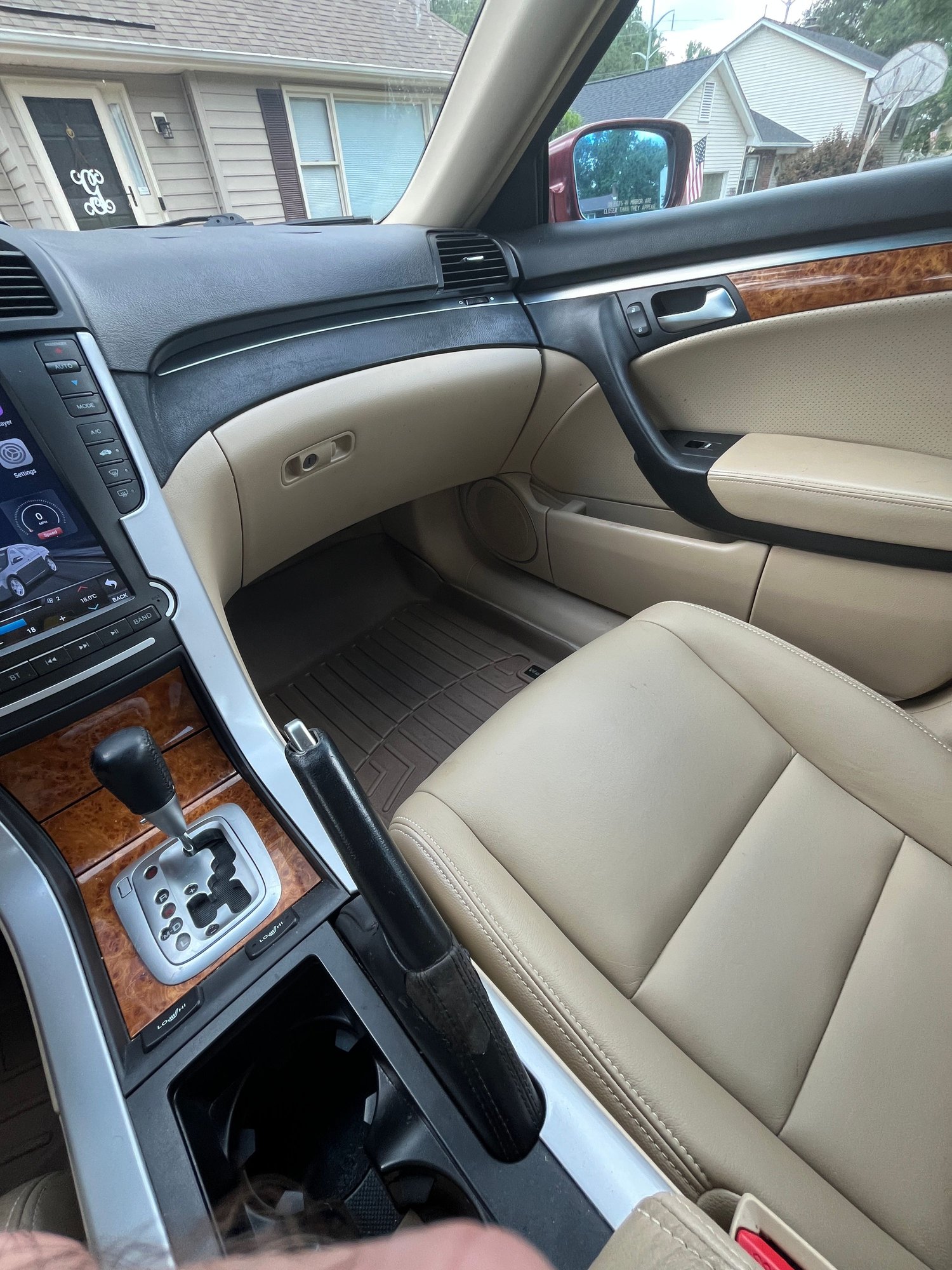 2006 Acura TL - 2006 Acura TL Lots of Upgrades & Tesla Head Unit / Needs rebuilt transmission - Used - VIN 19UUA66276A001905 - 119,000 Miles - 6 cyl - 2WD - Automatic - Sedan - Red - Greenville, SC 29687, United States