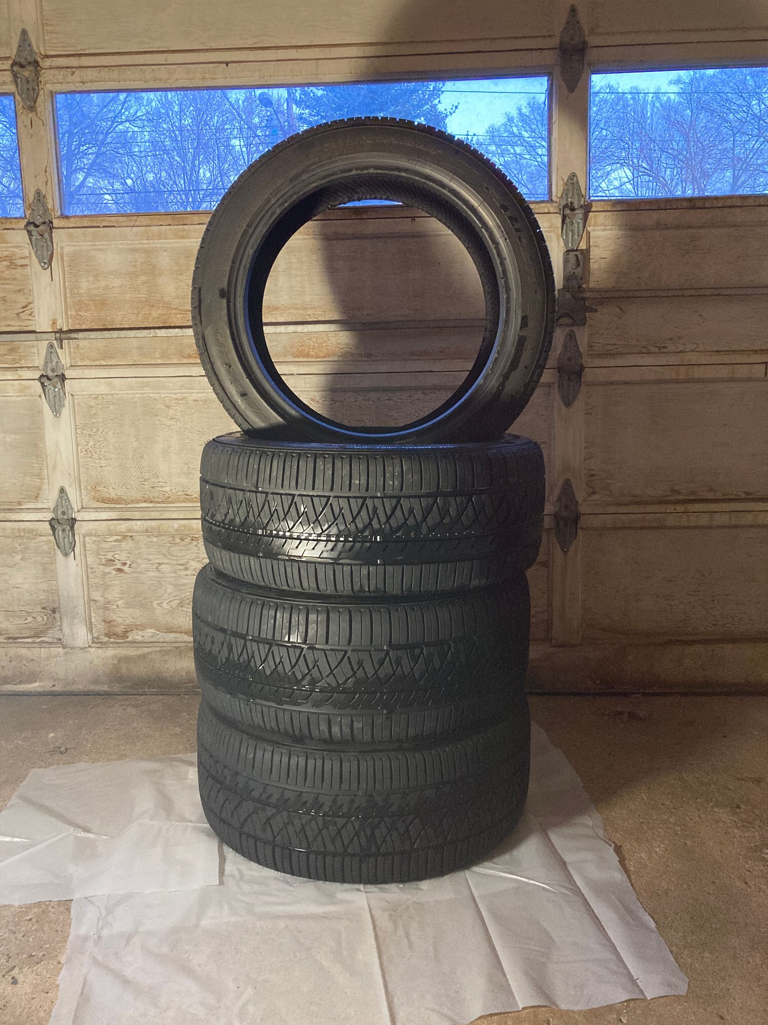 Wheels and Tires/Axles - FS: Falken Ziex ZE960 A/S High Performance All Season Tires (235/45/17) - Used - 2004 to 2008 Acura TL - New Haven, CT 06511, United States