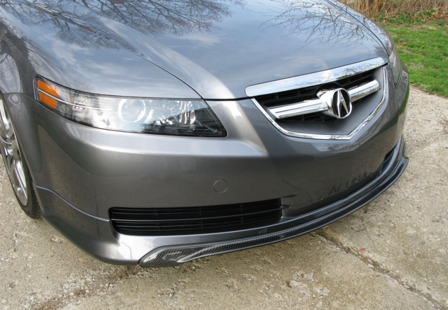 2008 Acura TL - 04-06 KB1 Carbon Fiber Front Lip Add On - Exterior Body Parts - $425 - Rockford, IL 61103, United States