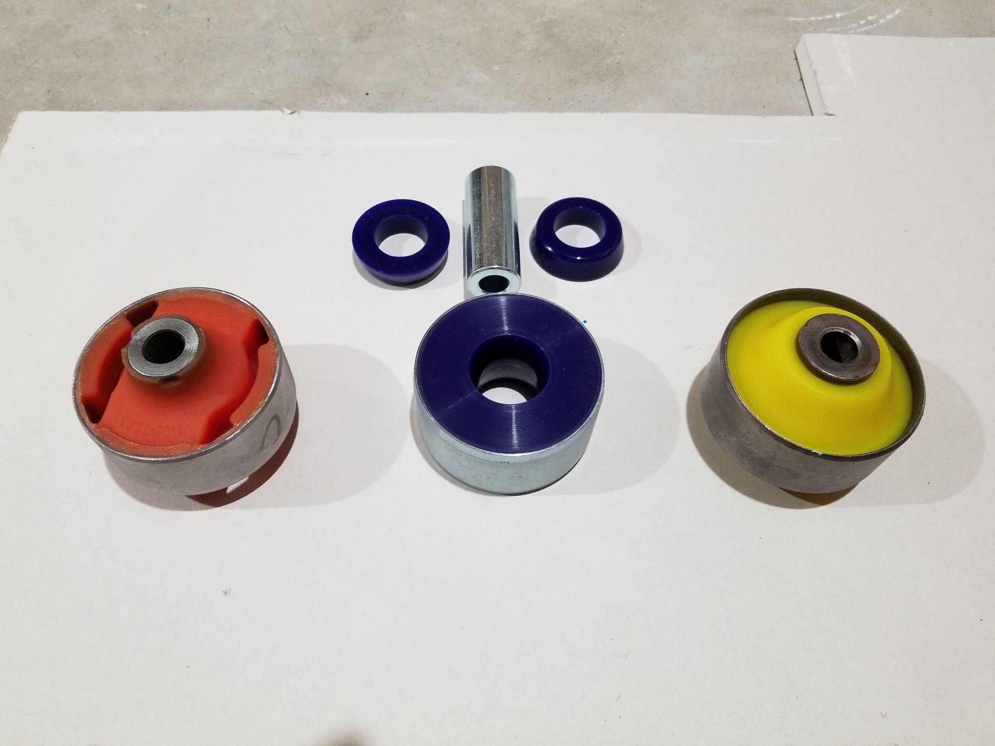 Polyurethane Compliance Bushing Comparison AcuraZine Acura