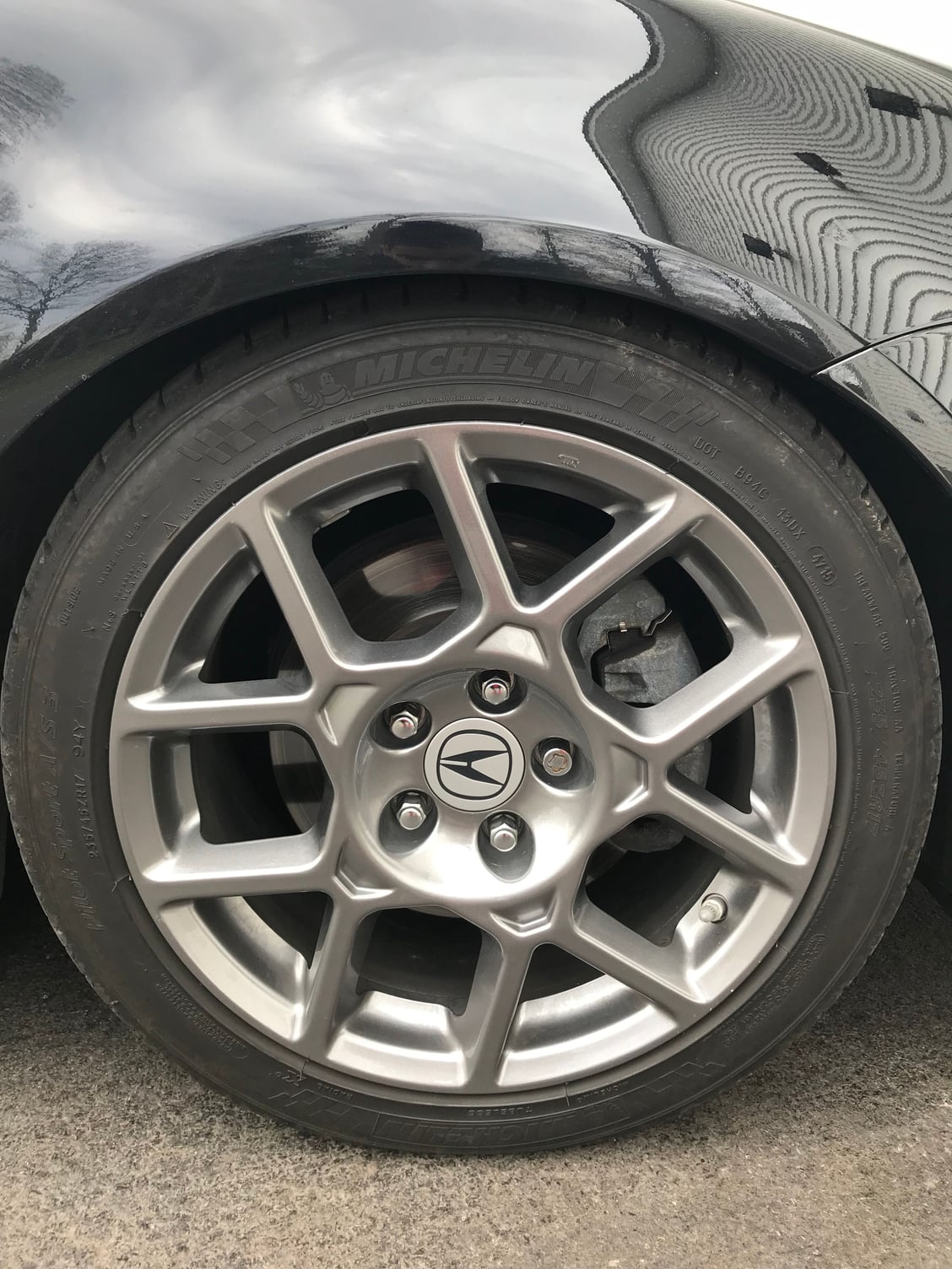 Wheels and Tires/Axles - SOLD: Type S OEM wheels "Waffles" with NO curb rash! Like New - Used - 2004 to 2008 Acura TL - 2004 to 2008 Acura TSX - Monroe, NY 10950, United States