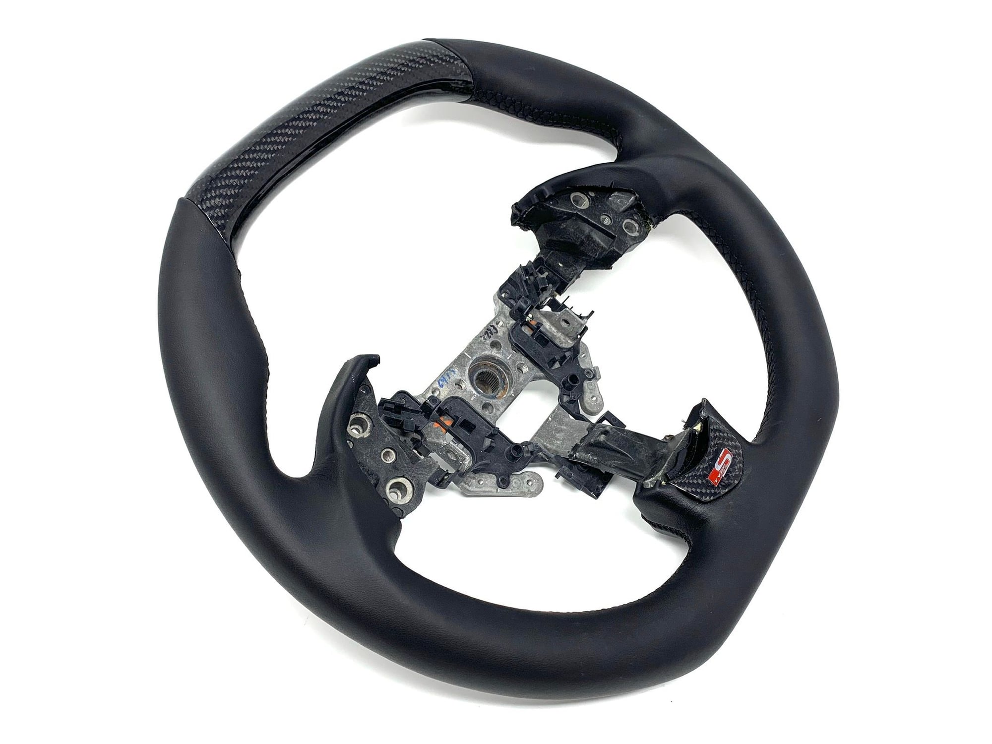 Interior/Upholstery - SOLD: 3rd Gen TL 3-Spoke Flat Top Flat Bottom Carbon Fiber Steering Wheel - New - 2004 to 2008 Acura TL - Cincinnati, OH 45205, United States