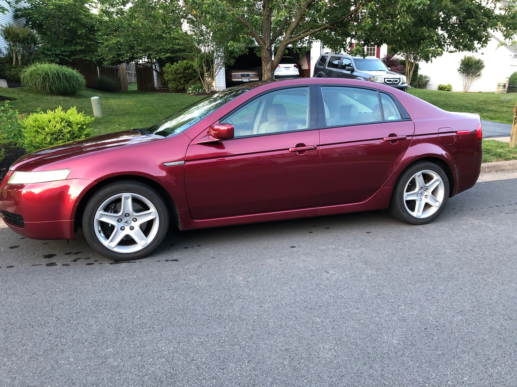 2006 Acura TL - SOLD: 2006 Acura TL 6Spd Navi RRP/Parchment.  One owner. - Used - VIN 19UUA65556A068773 - 130,300 Miles - 6 cyl - 2WD - Manual - Sedan - Red - Bristow, VA 20136, United States