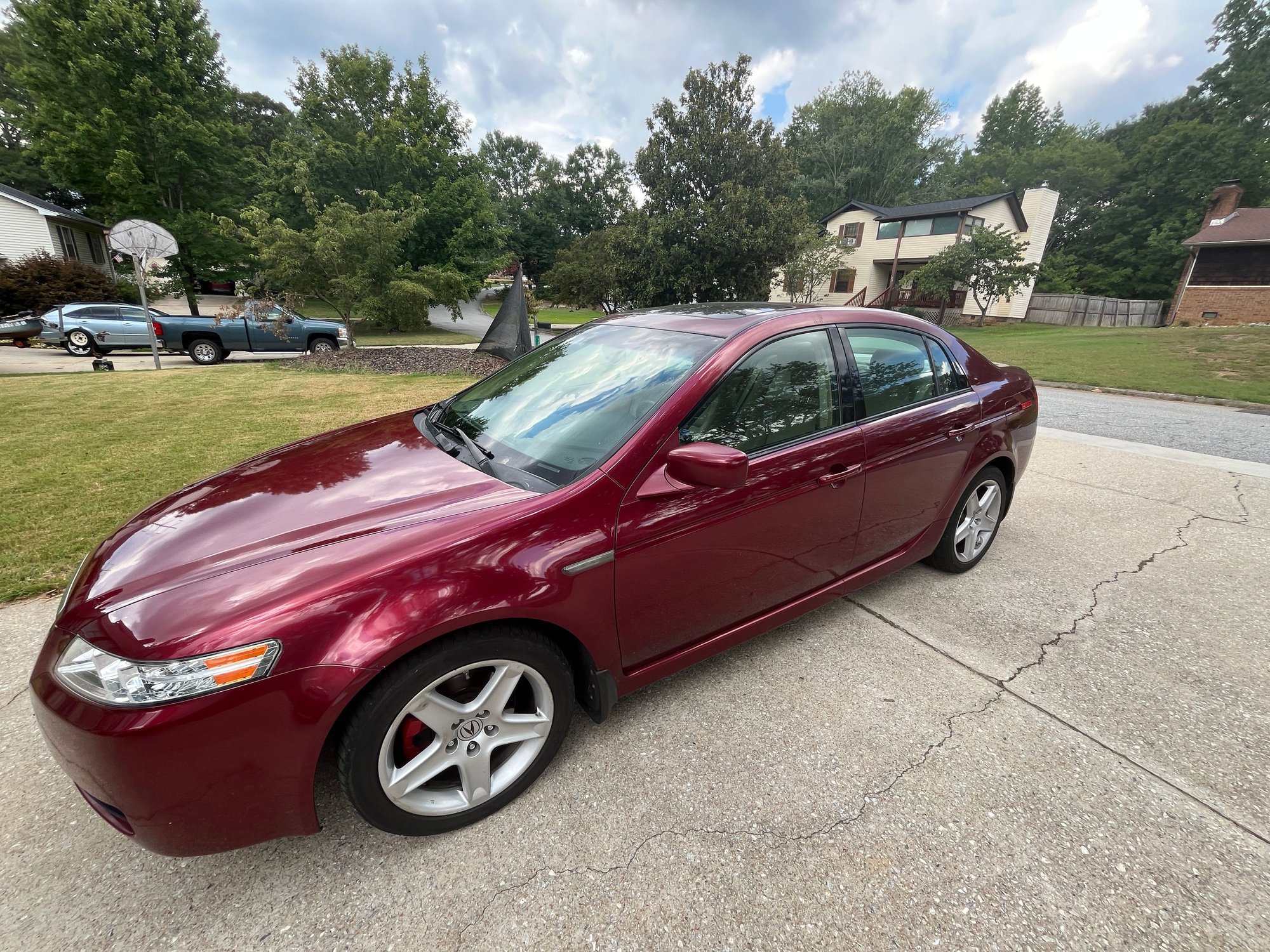 2006 Acura TL - 2006 Acura TL Lots of Upgrades & Tesla Head Unit / Needs rebuilt transmission - Used - VIN 19UUA66276A001905 - 119,000 Miles - 6 cyl - 2WD - Automatic - Sedan - Red - Greenville, SC 29687, United States