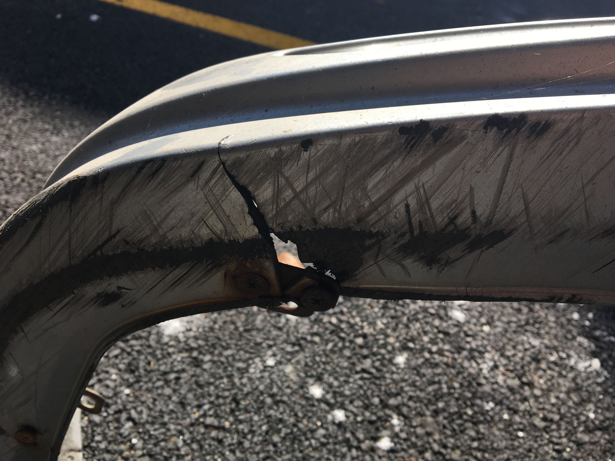 2008 Acura TL - Acura TL 2003 A-Spec Front Lip Spoiler VERY RARE - UA5 JDM - Exterior Body Parts - $150 - Silver Spring, MD 20904, United States