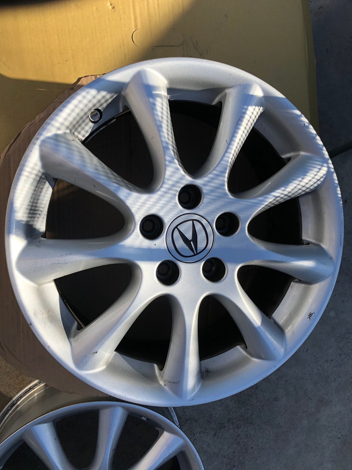 FS 0608 Acura TSX Enkei Stock Wheels And Side Skirts AcuraZine