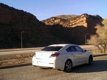 First day of new car ownership, drove through mountains in Utah, great place to try out the SH-AWD.
