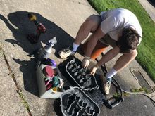 Cleaning out 172k miles of grime from the I/M.