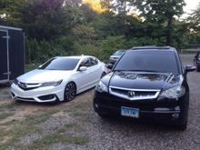 His and Hers... My ilx and her rdx