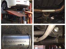 I removed my mid muffler today on my 2014 Acura TL.  I like how the stock muffler sounds now.