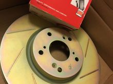 Brembo Slotted Rotors and Pads