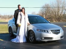 Had to get some wedding pictures with my other love too ;)