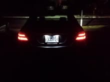 LED license plate bulbs installed :)