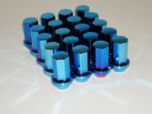 Project Kics Heptagon Caliber Blue Lug Nuts
(these are for my Weds Sport SA-70 BLC rims)