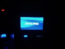Alpine Fully Motorized 7&quot; Touch Screen Flip Out Head Unit (IVA-D106)