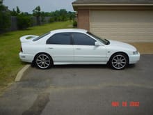 My 97 Accord on some 18 chrome back in 2002