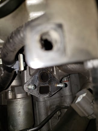 EGR valve was full of carbon. 