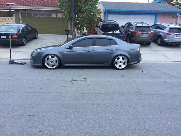new 19" wheels + maxed out on TEIN SA