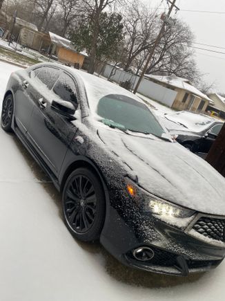 First snow day