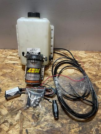 Methanol/water injection to possibly go with the spray.