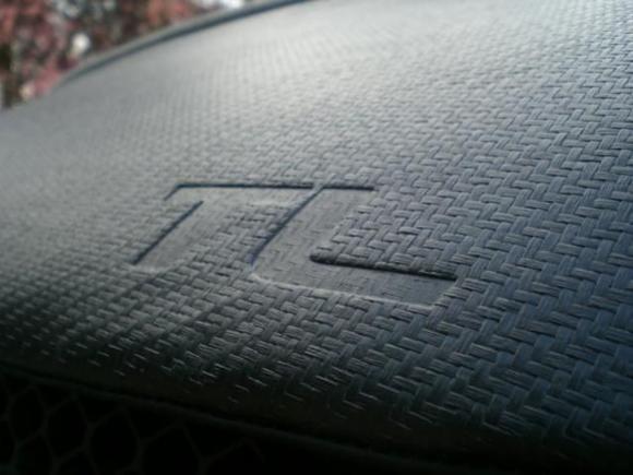 TL logo on the OEM bra