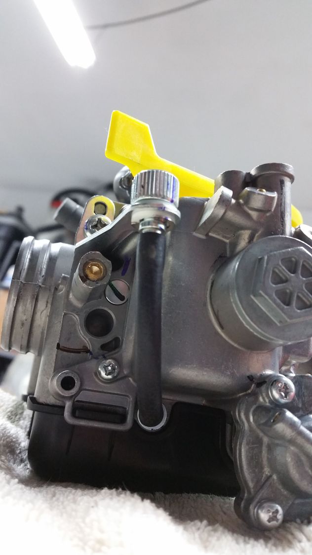 02 400ex New Carb Different Air Fuel Screw ATV