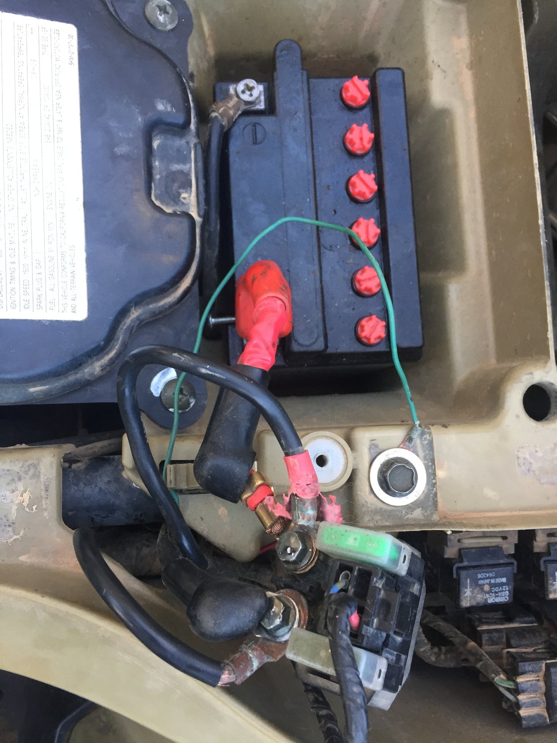 Grizzly batt soln wiring help - ATVConnection.com ATV Enthusiast Community