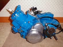 fresh engine, eric gorr cylinder and head, rad valve                                                                                                                                                    