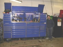 This is Me next to my toolbox!                                                                                                                                                                          