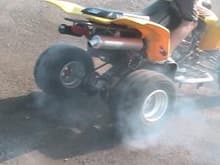 My Burnout Before I Get My New Tires                                                                                                                                                                    