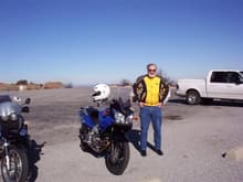 Pops, 8 Months before his crash.  He's with me here at Mt. Scott.  Died, Labor Day Weekend 2005 on a bike trip with me to Santa Fe New Mexico for the                                                   