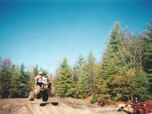 my getting ready to get a lil air.