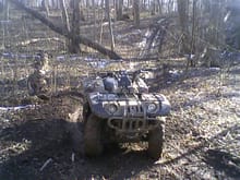 2001 Yamaha Grizzly 600 (Before modification)