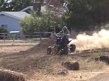 Got to have a good head of steam going into the whoops...I hate dust                                                                                                                                    