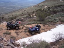 Another blocked trail - Santa Rosa Mountains, Nevada