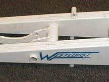 been trawling ebay for months and finally scored this work of art &amp; engineering for $85.  an NOS aftermarket  4 arm for the 'Sport!  wewt!!!