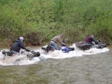 Nothin like givin the bikes a bath with a river race at the end of s great day of riding!                                                                                                               