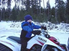 My son Caige on my 04