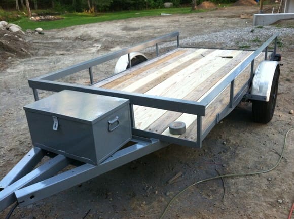 metal tool box welded up front