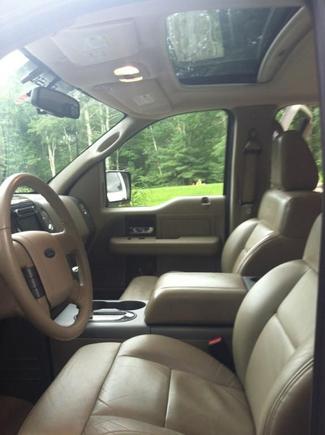 2008 f150 lariat supercrew 5.4l triton / 6' bed