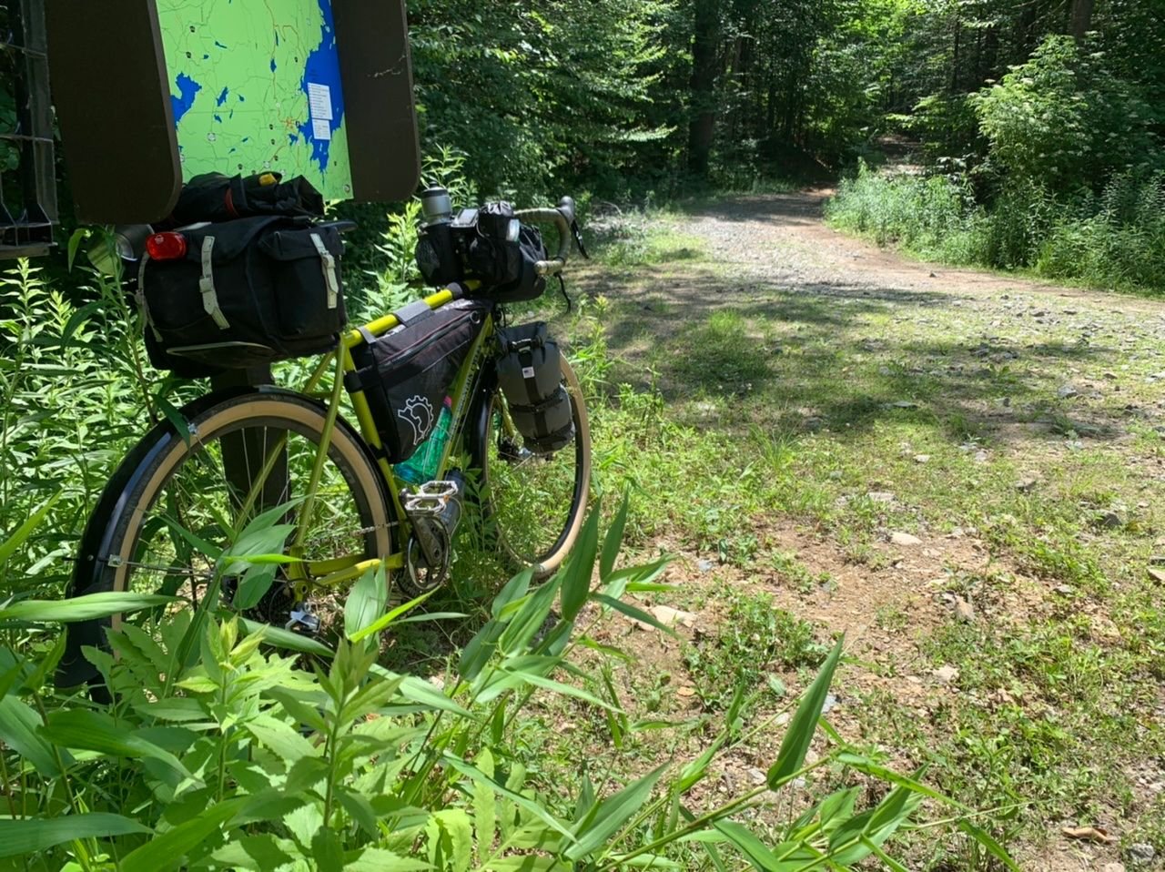 Crushed limestone trails Bike Forums