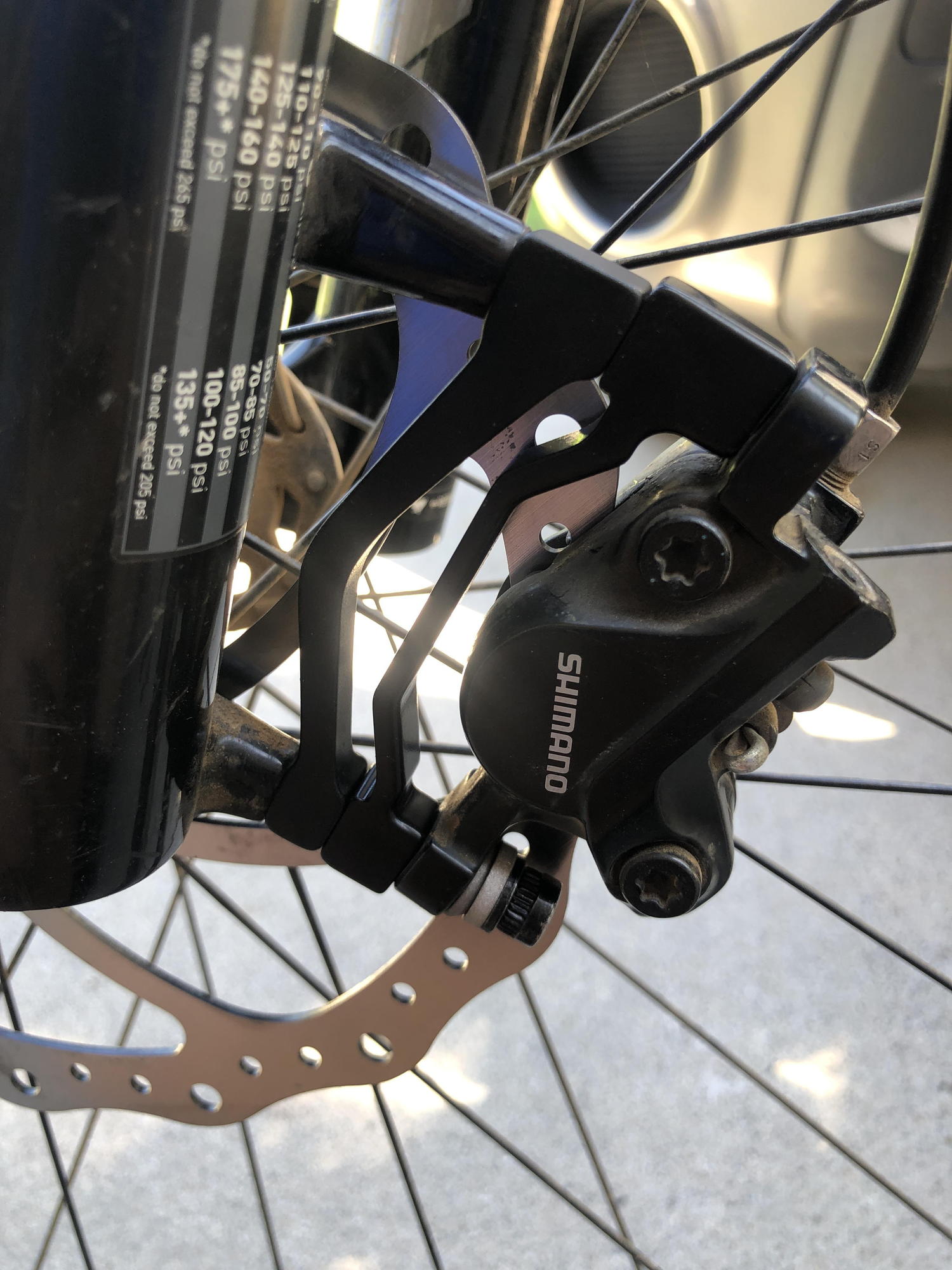 Mtb sales brake adapter